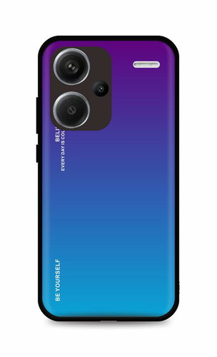 TopQ Kryt LUXURY Xiaomi Redmi Note 13 Pro+ 5G pevný duhový purpurový 118132 - Phone Cover - Main image