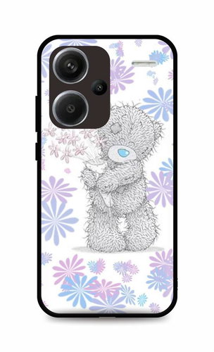 TopQ Cover Xiaomi Redmi Note 13 Pro+ 5G Floral Teddy 118120 - Phone Cover - Main image