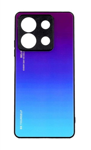 TopQ Cover LUXURY Xiaomi Redmi Note 13 5G solid rainbow purple 118093 - Phone Cover - Main image