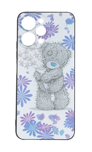 TopQ Kryt Xiaomi Redmi 12 Floral Teddy 118167 - Phone Cover - Main image