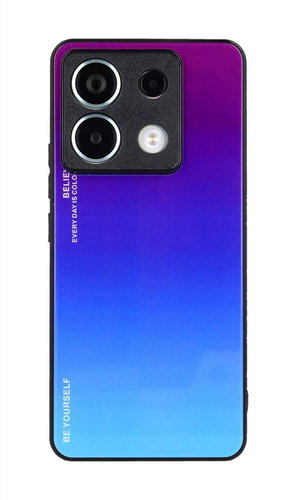 TopQ Kryt LUXURY Xiaomi Redmi Note 13 Pro 5G pevný duhový purpurový 118155 - Phone Cover - Main image