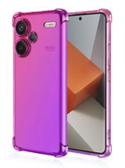 TopQ Kryt Xiaomi Redmi Note 13 Pro+ 5G Shock duhový růžovo-fialový 118187 - Phone Cover