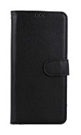 TopQ Puzdro Samsung S23 FE knižkové čierne s prackou 117131 - Puzdro na mobil