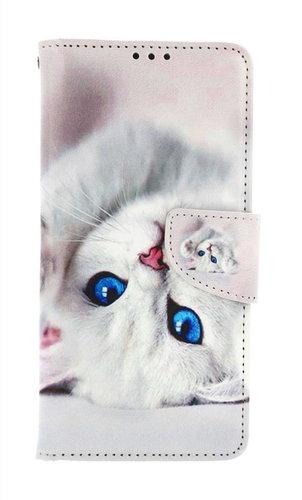 TopQ Pouzdro Samsung A23 5G knížkové Kočička 118195 - Phone Case - Main image