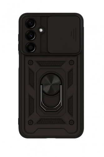 TopQ Ultra Durable Armor Lens for Samsung S24 FE black - Phone Cover - Main image