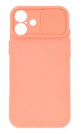 TopQ Camshield Soft for iPhone 16 Plus salmon - Phone Cover