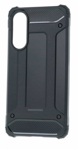 TopQ Back cover for Samsung Galaxy S25 Edge Panzer black - Phone Cover - Main image