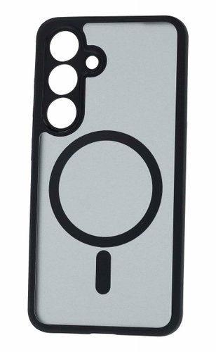 TopQ Full Matte Mag Cover for Samsung Galaxy S24 black - Phone Cover - Main image