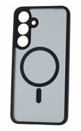 TopQ Full Matte Mag Cover for Samsung Galaxy S24 FE black - Phone Cover