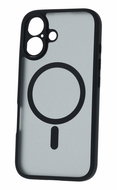 TopQ Full Matte Mag Cover for iPhone 16 Plus black - Phone Cover