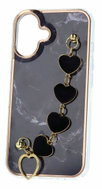 TopQ Trend Case for iPhone 16 design 6 black - Phone Cover