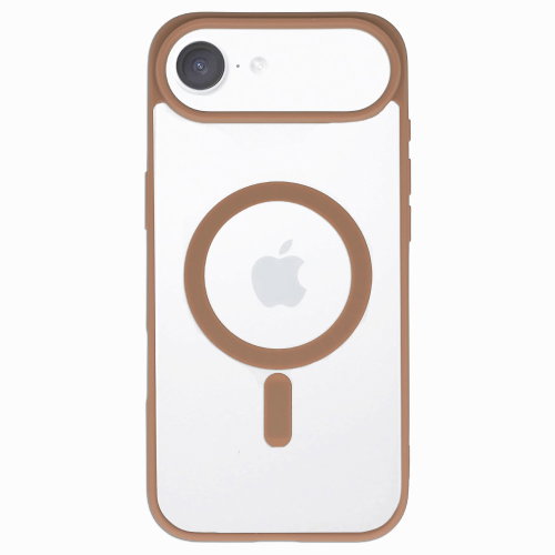TopQ Acrylic colour Magsafe for iPhone 17 Air desert titanium - Phone Cover - Main image