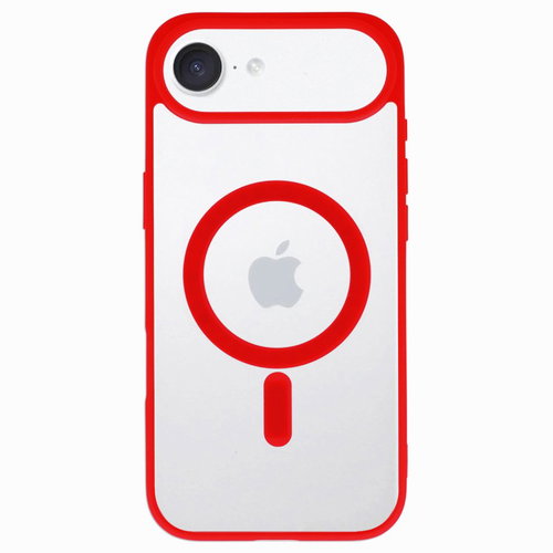 TopQ Acrylic colour Magsafe for iPhone 17 Air red - Phone Cover - Main image