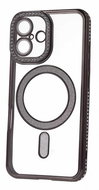 TopQ Bling Magsafe for iPhone 16 black - Phone Cover