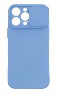 TopQ Camshield Soft for iPhone 16 Pro Max light blue - Phone Cover