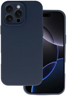 TopQ Silicone Lite for iPhone 16 Pro navy - Phone Cover