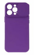 TopQ Camshield Soft for iPhone 16 Pro Max purple - Phone Cover