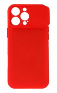 TopQ Camshield Soft for iPhone 16 Pro Max red - Phone Cover