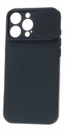 TopQ Camshield Soft for iPhone 16 Pro Max black - Phone Cover
