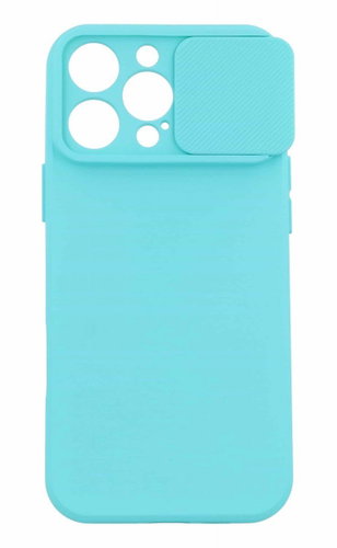 TopQ Camshield Soft for iPhone 16 Pro mint - Phone Cover - Main image