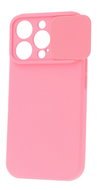 TopQ Camshield Soft for iPhone 16 Pro light pink - Phone Cover