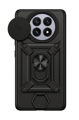 TopQ Ultra Durable Armor Lens for Xiaomi Redmi 14C black - Phone Cover - Main image