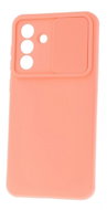 TopQ Camshield Soft for Samsung S25 salmon - Phone Cover