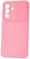TopQ Camshield Soft for Samsung S25 light pink - Phone Cover