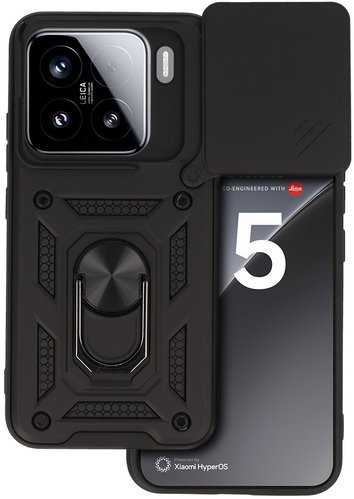 TopQ Ultra Durable Armor Lens for Xiaomi 15 5G black - Phone Cover - Main image