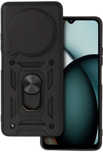 TopQ Ultra Durable Armor Lens for Xiaomi Redmi A4 black - Phone Cover - Main image
