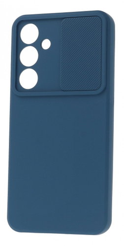 TopQ Camshield Soft for Samsung S24 FE dark blue - Phone Cover - Main image