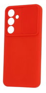 TopQ Camshield Soft for Samsung S24 FE red - Phone Cover