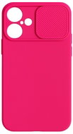 TopQ Camshield Soft for iPhone 16 pink - Phone Cover