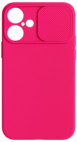 TopQ Camshield Soft for iPhone 16 pink - Phone Cover - Main image
