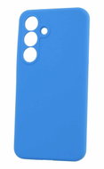 TopQ Silicone Lite for Samsung S25 blue - Phone Cover