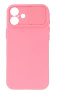 TopQ Camshield Soft for iPhone 16 light pink - Phone Cover