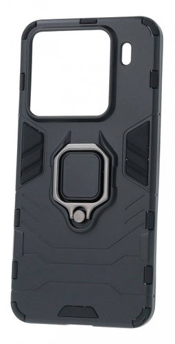 TopQ Ultra durable back cover for Xiaomi 15 Pro 5G black with ring - Phone Cover - Main image