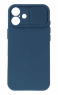 TopQ Camshield Soft for iPhone 16 dark blue - Phone Cover