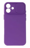 TopQ Camshield Soft for iPhone 16 purple - Phone Cover