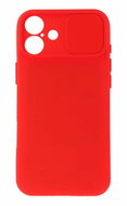 TopQ Camshield Soft for iPhone 16 red - Phone Cover