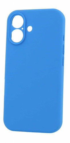 TopQ Silicone Lite for iPhone 16 blue - Phone Cover - Main image