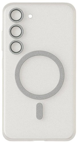 TopQ Glitter Magsafe for Samsung S24 FE transparent - Phone Cover - Main image