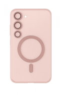 TopQ Glitter Magsafe for Samsung S24 FE pink clear - Phone Cover