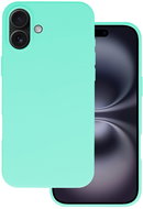 TopQ Silicone Lite for iPhone 16 mint - Phone Cover