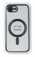 TopQ Metallic Magsafe for iPhone 16e Black - Phone Cover