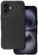 TopQ Thunder for iPhone 16 black - Phone Cover