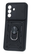 TopQ Ultra Durable Armor Lens for Samsung S25 Plus black - Phone Cover