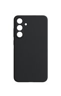 TopQ Silicone Lite for Samsung S25 black - Phone Cover