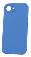 TopQ Silicone Lite for iPhone 16e blue - Phone Cover