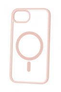 TopQ Acrylic colour Magsafe for iPhone 16e light pink - Phone Cover